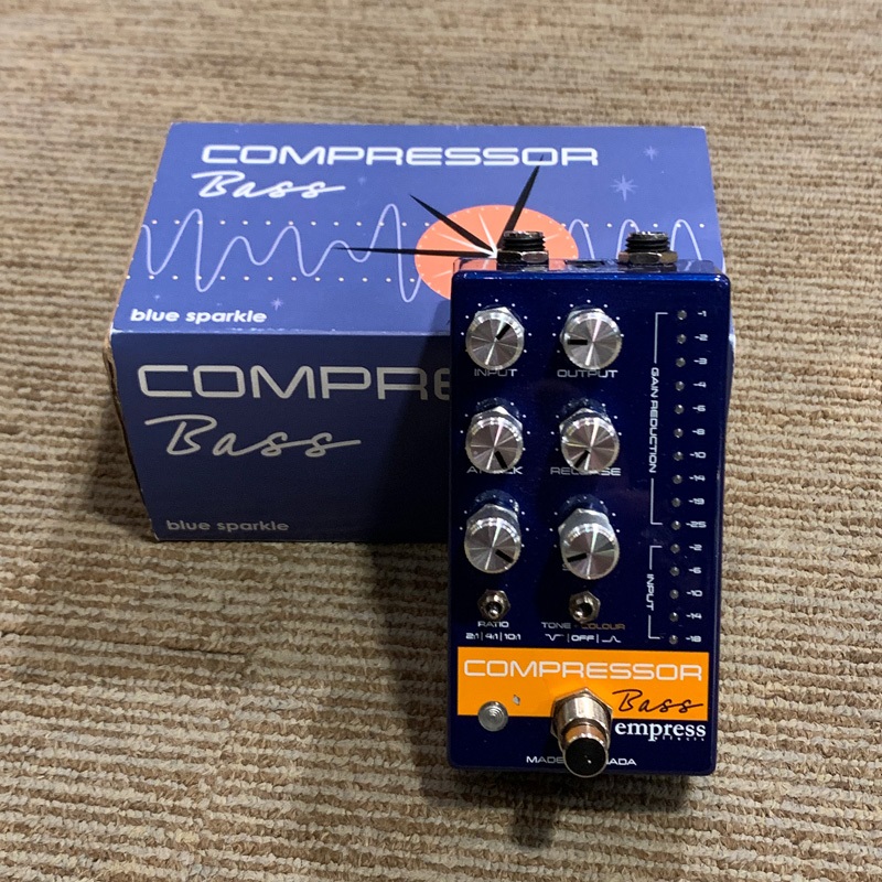 Empress Effects Bass Compressor Blueの画像